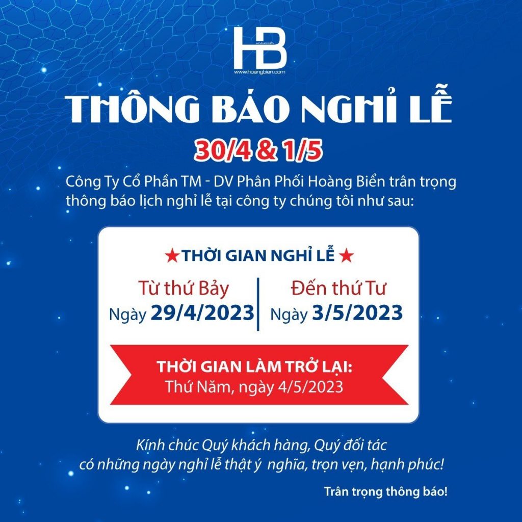 Thông báo nghỉ lễ