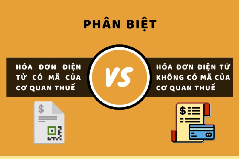 phân biệt hóa đơn điện tử có mã và không có mã vạch 2